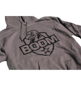 Grey Boom Hoodies